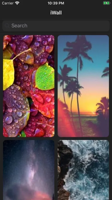 Скриншоты iWall - Beautiful Wallpapers