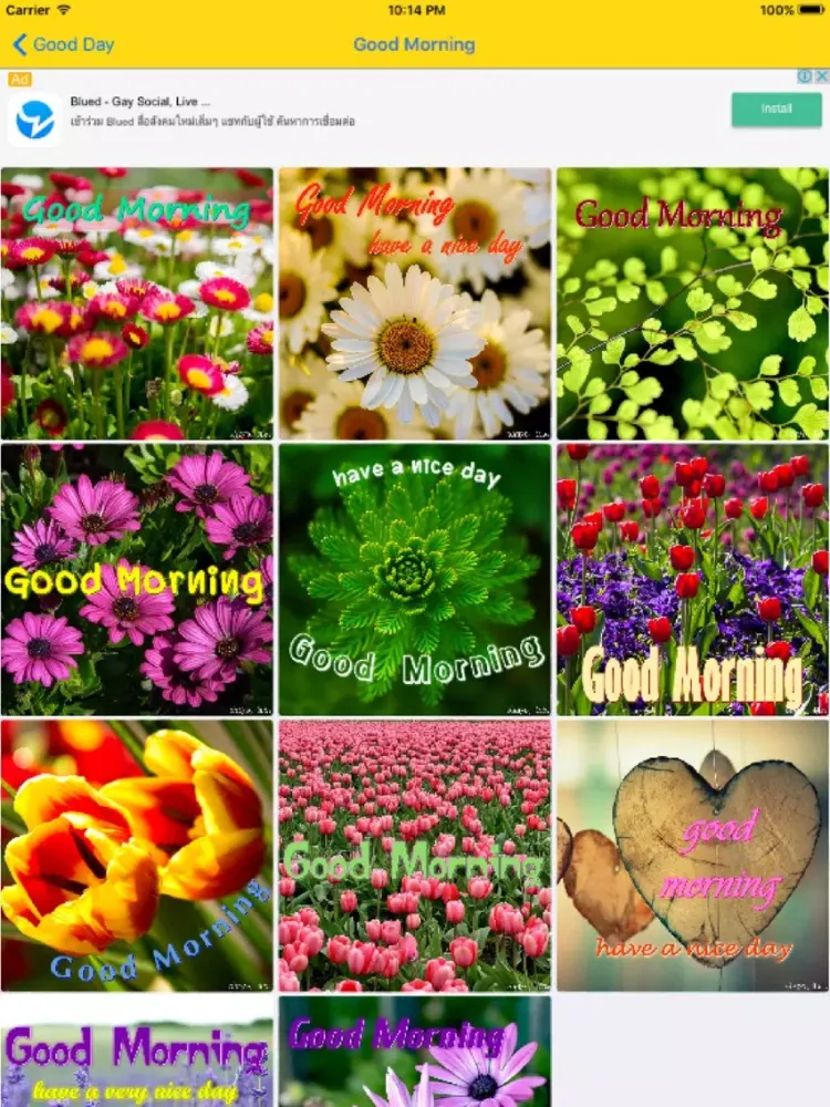Ảnh chụp màn hình của Good Morning / Good Night iPad 