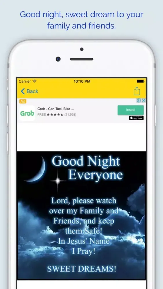 Ảnh chụp màn hình của Good Morning / Good Night