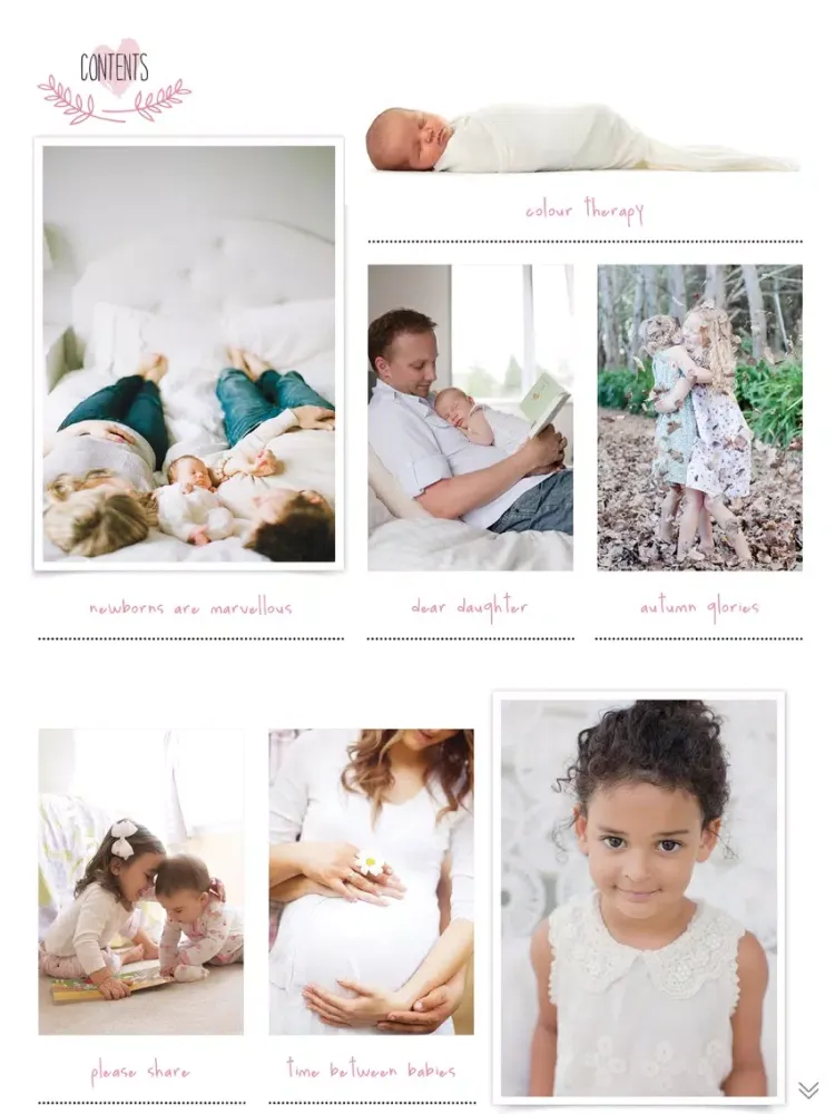 Captures d'écran de OHbaby! Interactive Magazine iPad 
