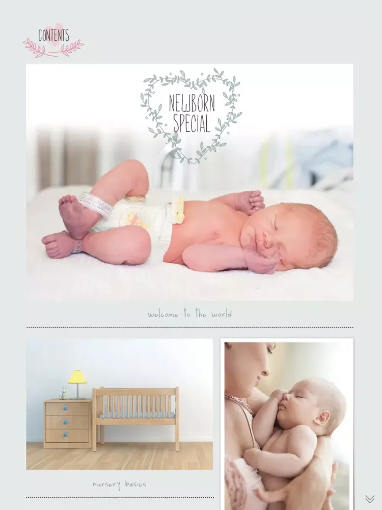 Captures d'écran de OHbaby! Interactive Magazine iPad 
