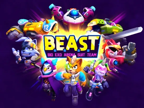 Ảnh chụp màn hình của BEAST: Bio Exo Arena Suit Team iPad 