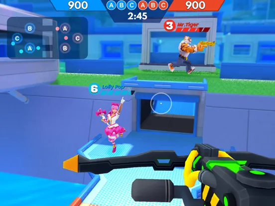 Tangkapan skrin FRAG Pro Shooter iPad 