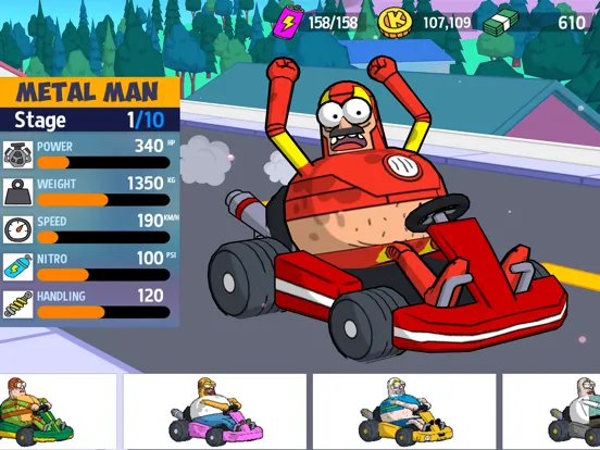 Capturas de pantalla de LoL Kart iPad 