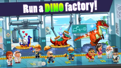 Captures d'écran de Dino Factory