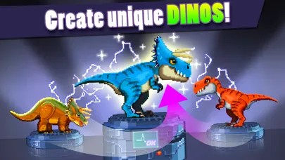 Captures d'écran de Dino Factory