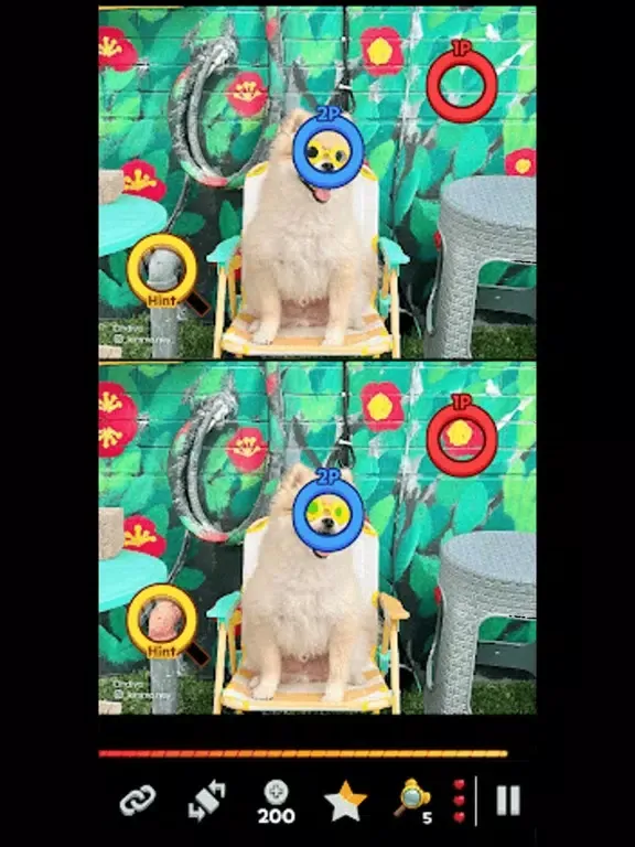Скриншоты 오디야 댕댕이 틀린그림찾기 iPad 
