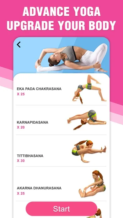 Capturas de pantalla de Yoga for Beginners - Workout