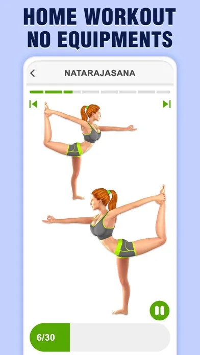 Скриншоты Yoga for Weight Loss at Home