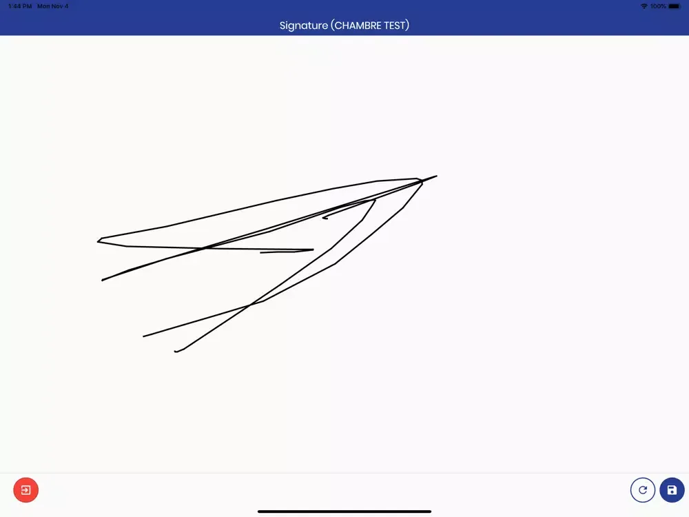 CRN Signature iPad  スクリーンショット