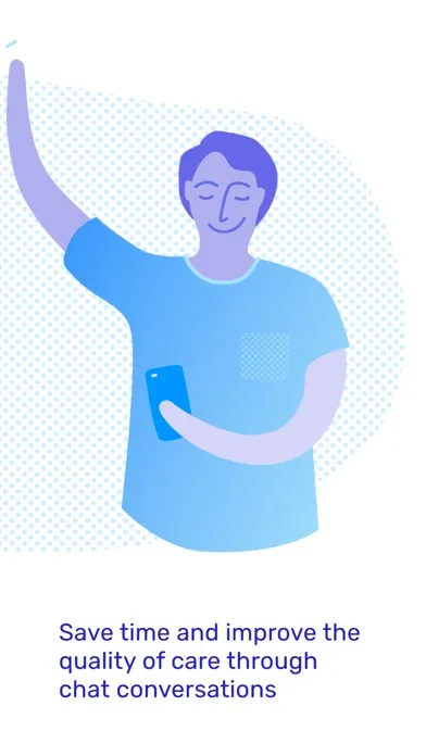 Ảnh chụp màn hình của OhMD HIPAA Compliant Texting