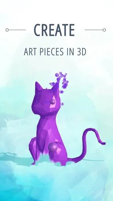 Capturas de tela do Pop Art Painter 3D