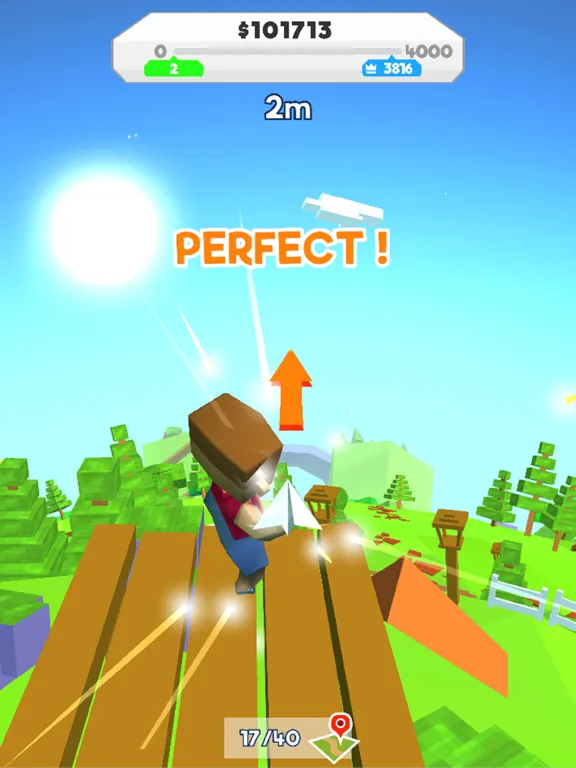 Capturas de tela do Paper Plane Planet iPad 
