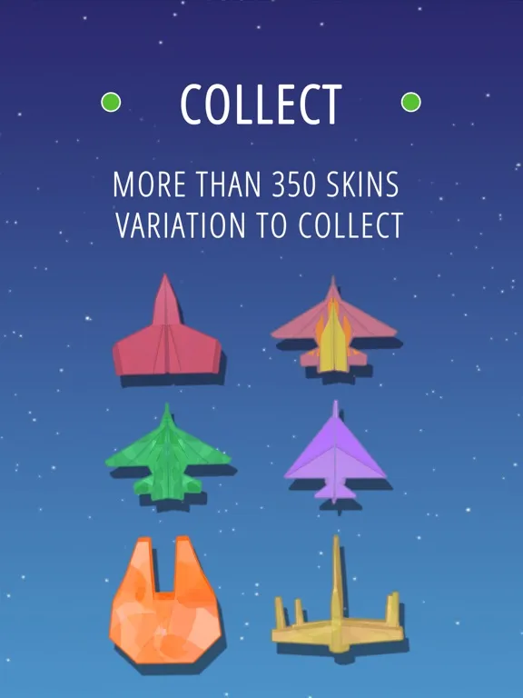 Capturas de tela do Paper Plane Planet iPad 