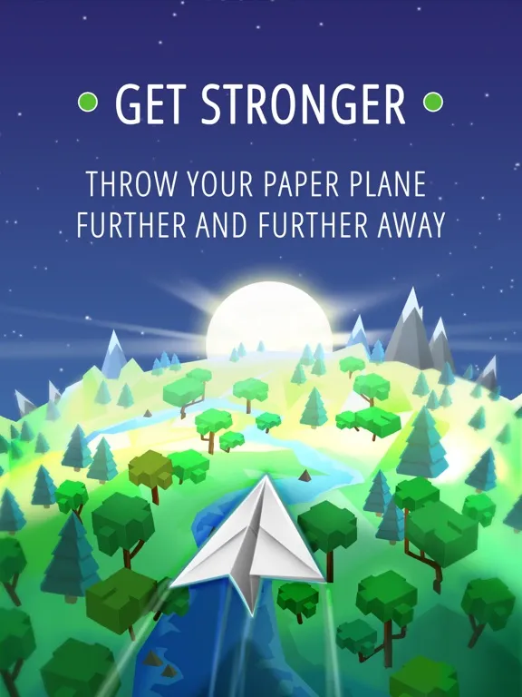 Capturas de tela do Paper Plane Planet iPad 