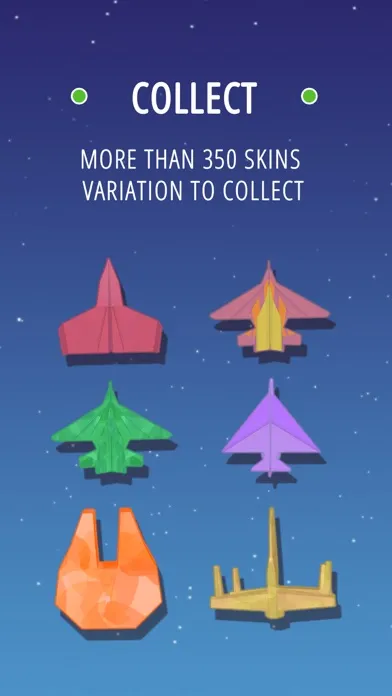Capturas de tela do Paper Plane Planet