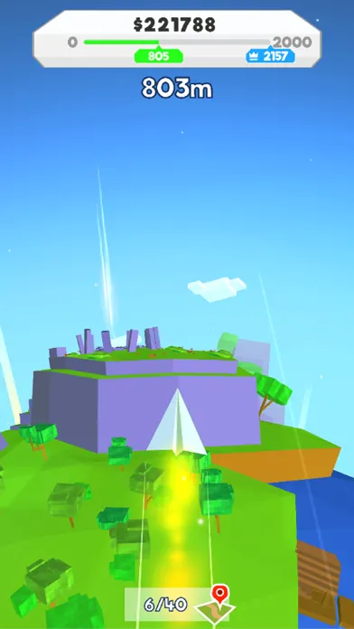 Capturas de tela do Paper Plane Planet
