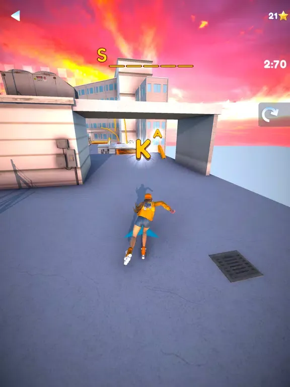 Capturas de tela do Urban Roller iPad 