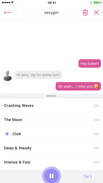 Tangkapan skrin OhMiBod Remote