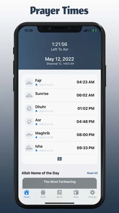 Athan app: Quran , azan , اذان应用截图