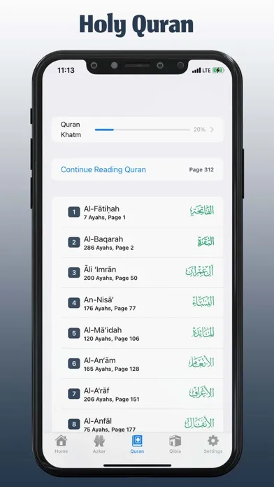 Athan app: Quran , azan , اذان应用截图