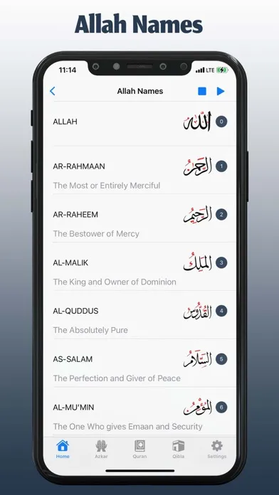 Athan app: Quran , azan , اذان应用截图