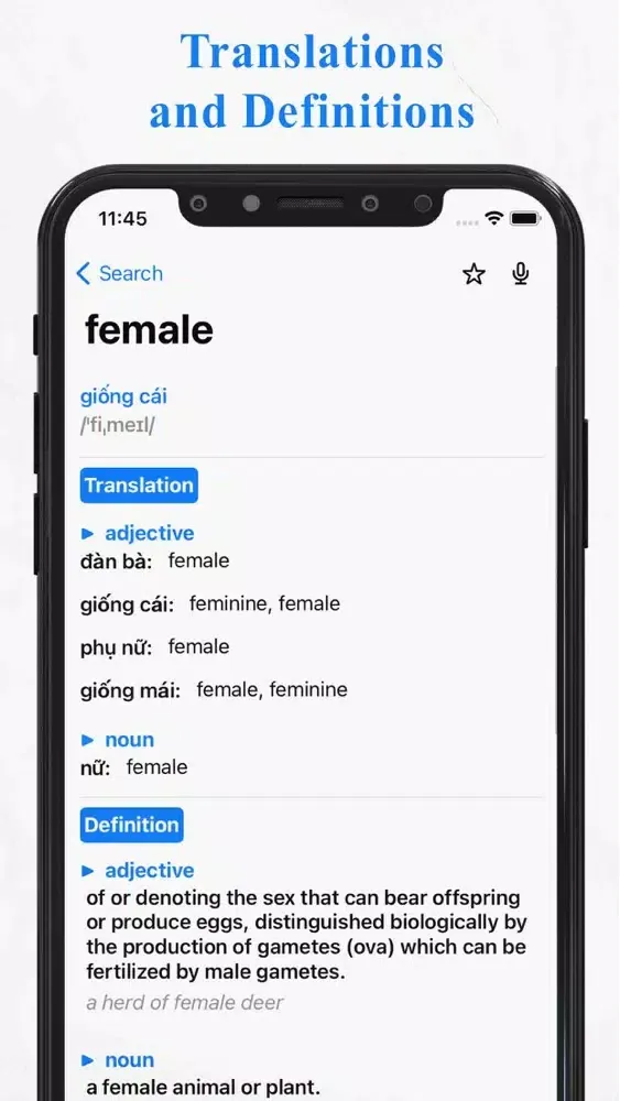 Offline Vietnamese Dictionary應用截圖