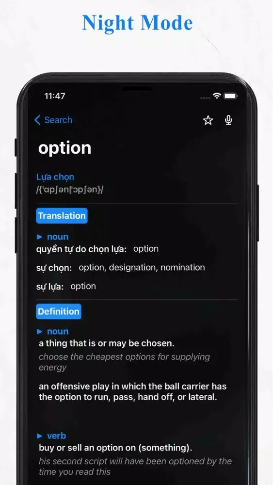 Offline Vietnamese Dictionary應用截圖