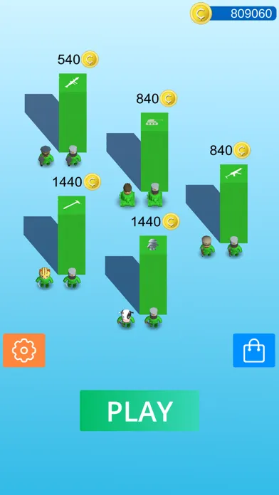 Tangkapan skrin Blocks Takeover