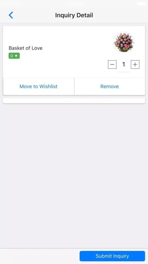 Tangkapan skrin Oho Flower App