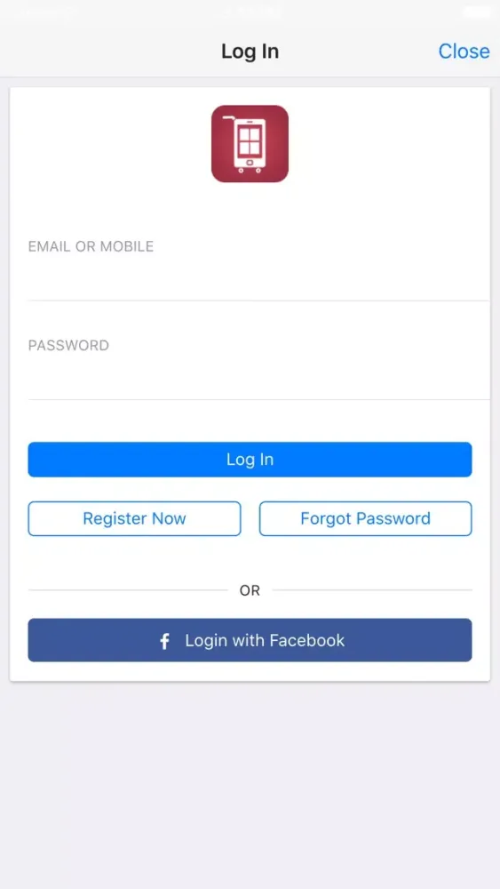 Tangkapan skrin Oho Flower App