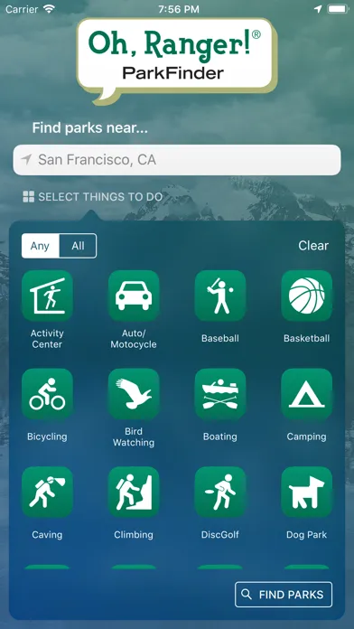 Oh, Ranger! ParkFinder™ স্ক্রিনশট