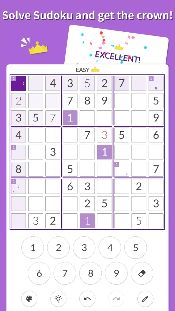 Capturas de tela do Sudoku Kingdom