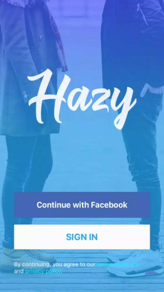 Hazy - Private Face Chat سکرین شاٹس