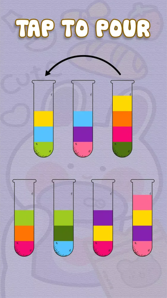 ภาพหน้าจอของ Drink Sort Master