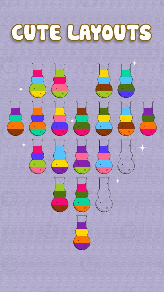 ภาพหน้าจอของ Drink Sort Master