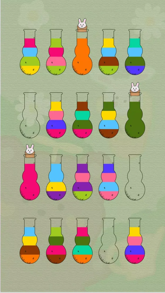 ภาพหน้าจอของ Drink Sort Master