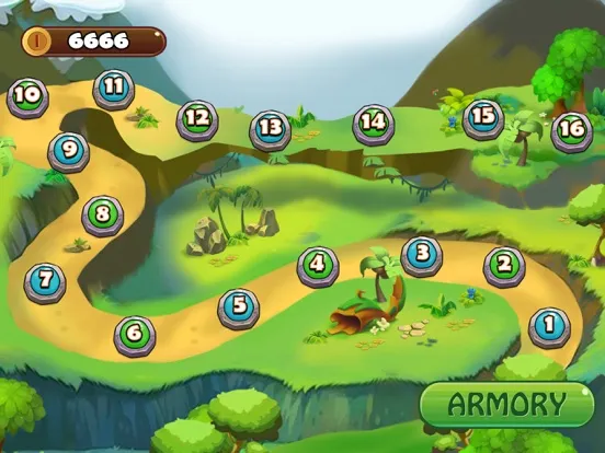Jungle War Defense iPad  سکرین شاٹس