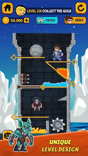 Rescue Hero: Pull The Pin Ekran Görüntüleri