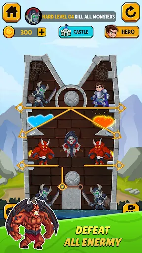 Rescue Hero: Pull The Pin Ekran Görüntüleri