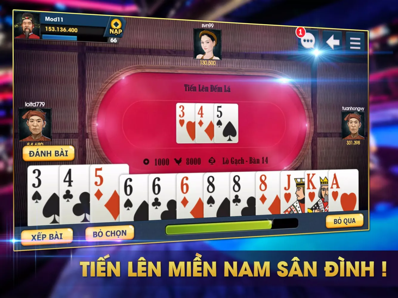 Tiến Lên Online应用截图