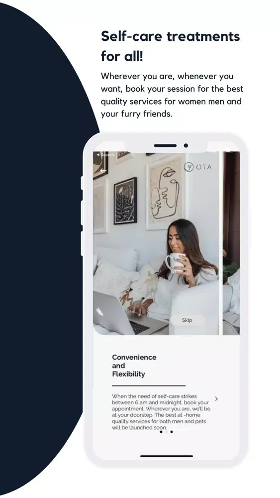 OïA App Ekran Görüntüleri
