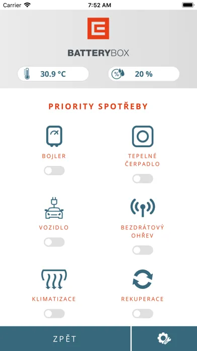 ČEZ Battery Box应用截图