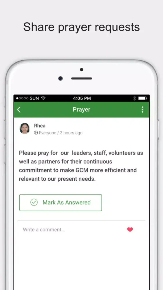 GCM Now Screenshots