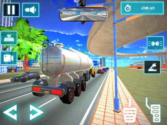 Capturas de pantalla de Oil Tanker Cargo Delivery Game iPad 