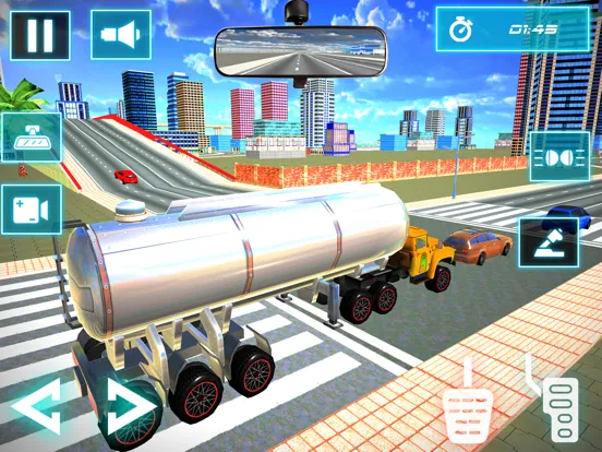 Capturas de pantalla de Oil Tanker Cargo Delivery Game iPad 