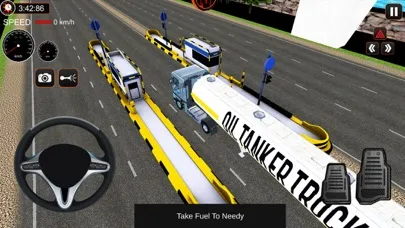 Oil Tanker Truck Drive Games应用截图