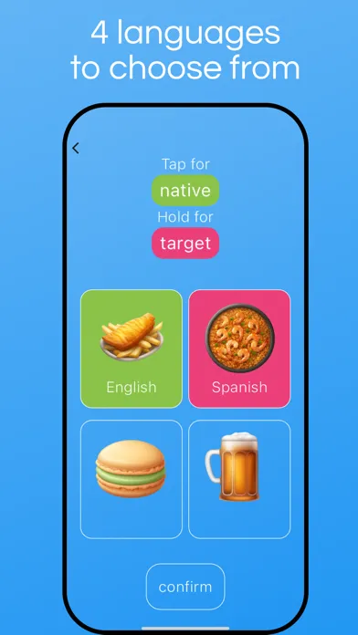 Screenshot di Playin: games, learn languages