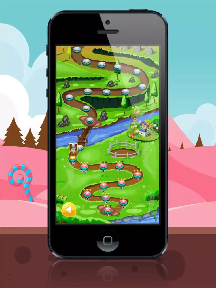 تصاویر Candy Matcher Free - A seriously addictive Swap & Match-3 Puzzle Mania iPad 