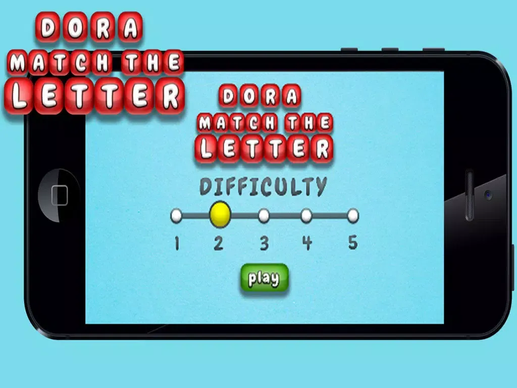 Screenshot di Dora Match The Letter. English alphabet letters and phonics matching game - HD iPad 